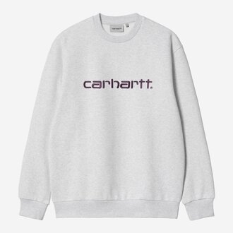 Carhartt WIP Carhartt Sweat Ash Heather/Cozy Purple