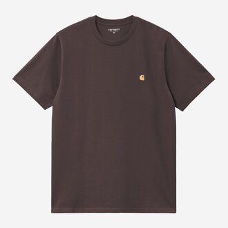 Carhartt WIP S/S Chase T-Shirt Shale/Gold