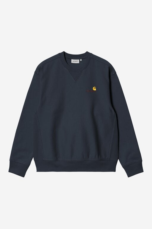 Carhartt WIP Carhartt WIP American Script Sweat Deep Night