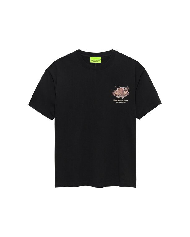 New Amsterdam Surf Association New Amsterdam Surf Association Tropical Tee Black