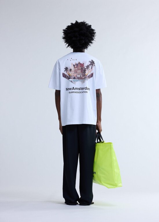New Amsterdam Surf Association New Amsterdam Surf Association Tropical Tee White