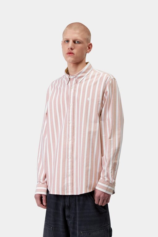 Carhartt WIP Carhartt WIP L/S Deven Shirt Oxide Red