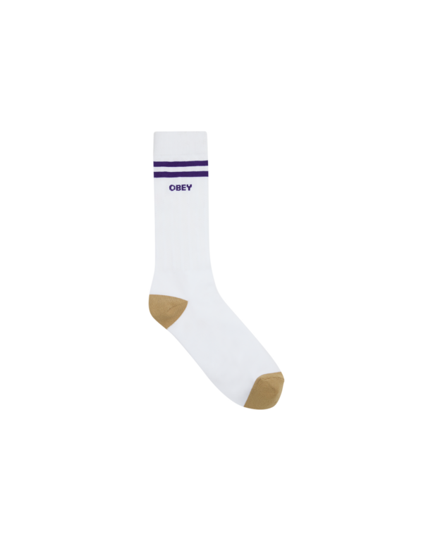 OBEY OBEY Soccer Socks White/Surf Blue