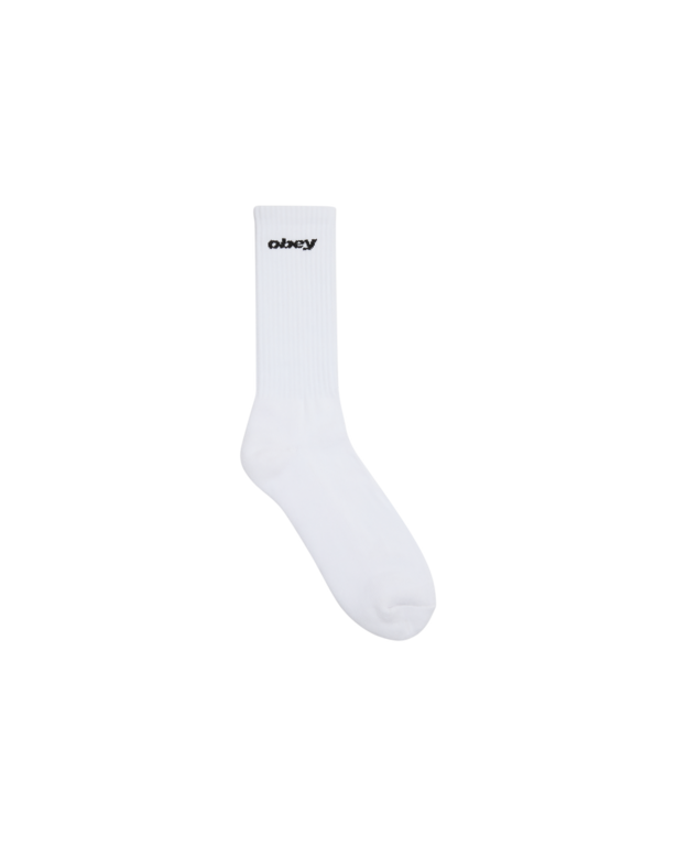 OBEY OBEY Sports Logo Socks White