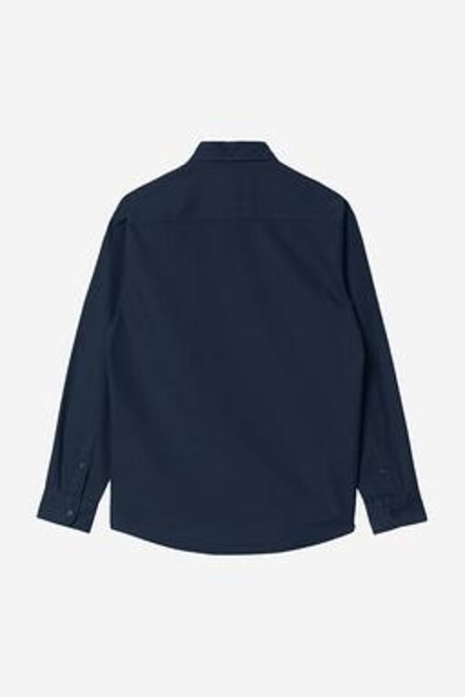 Carhartt WIP Carhartt WIP L/S Bolton Shirt dark Navy Garment Dyed