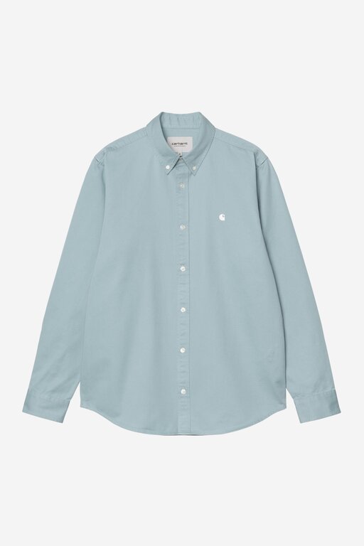 Carhartt WIP Carhartt WIP L/S Bolton Shirt Icaria Garment Dyed