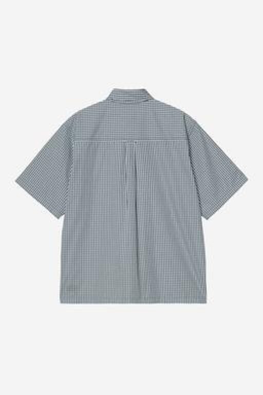 Carhartt WIP Carhartt WIP S/S Groff Shirt Groff Check Blue River