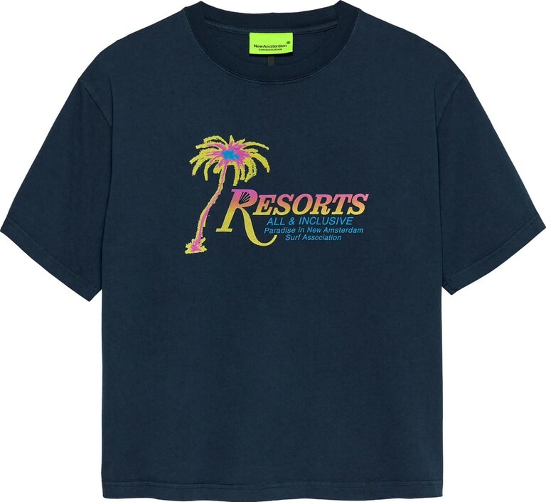 New Amsterdam Surf Association New Amsterdam Surf Association Resorts Tee Navy Blazer