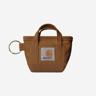 Carhartt WIP Mini Tote Keychain Hamilton Brown