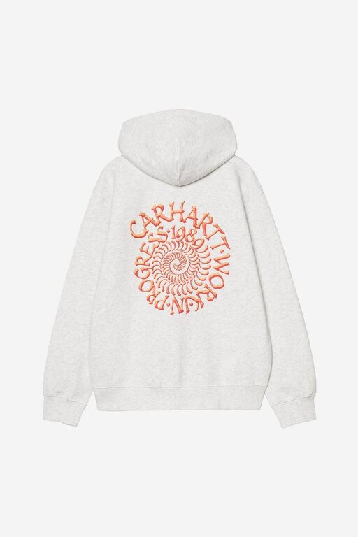 Carhartt WIP Carhartt WIP Hooded Spiral Sweat Ash Heather