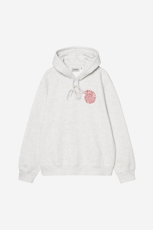 Carhartt WIP Carhartt WIP Hooded Spiral Sweat Ash Heather