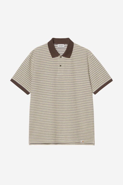 Carhartt WIP Carhartt WIP S/S Dion Polo Dion Stripe Wax