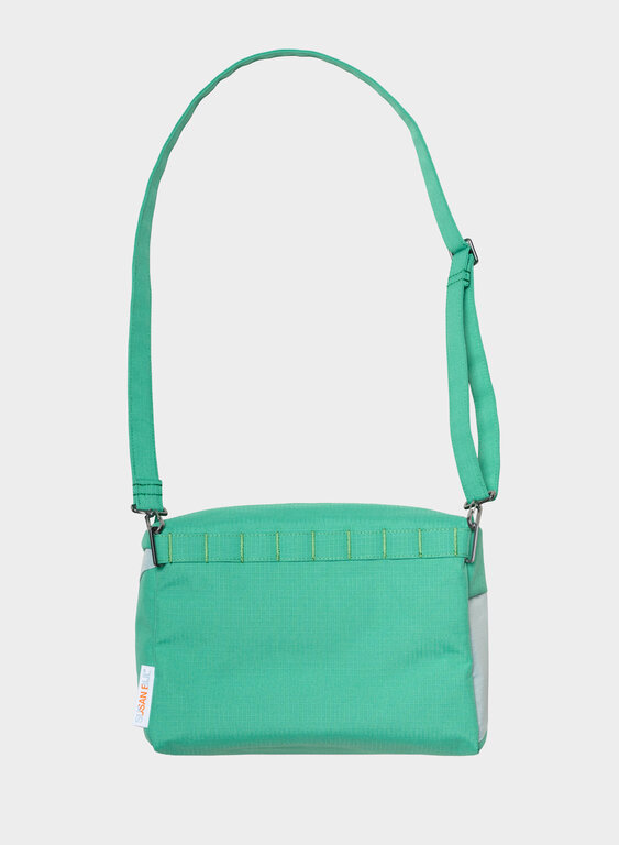 Susan Bijl Susan Bijl The New Bum Bag Holly Green & Surf Spray Medium
