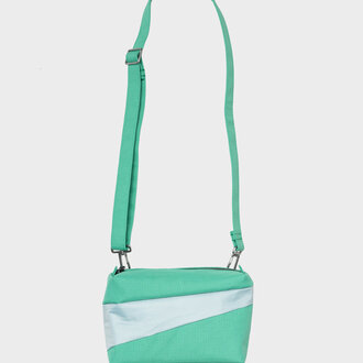 Susan Bijl The New Bum Bag Holly Green & Surf Spray Small