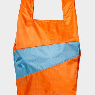 Susan Bijl The New Shopping Bag Orange & Ocean Large