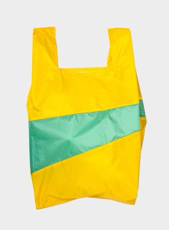 Susan Bijl Susan Bijl The New Shopping Bag Sunflower & Holly Green Large