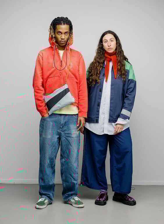 Susan Bijl Susan Bijl The New Pouch Surf Spray & Black Medium