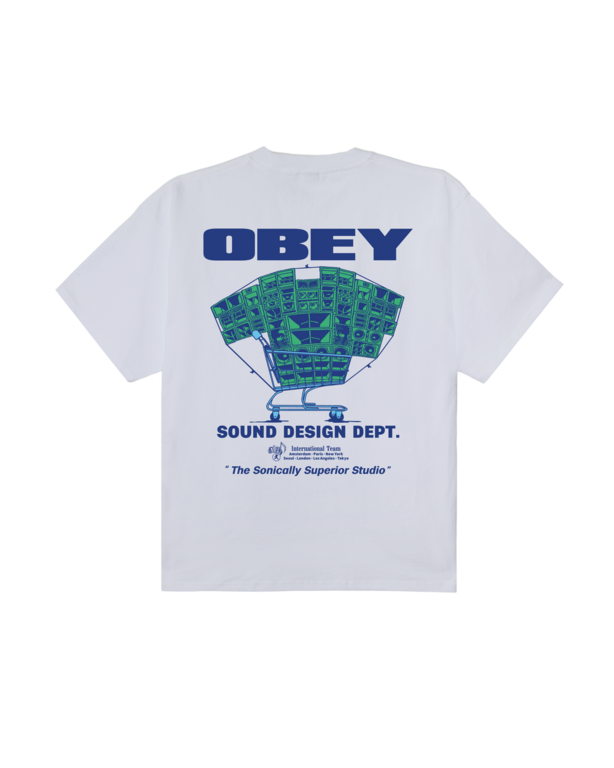 OBEY OBEY Sound Design Dept. White