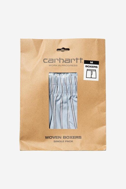 Carhartt WIP Carhartt WIP Cotton Boxer Grimbsy stripe Blue Fog
