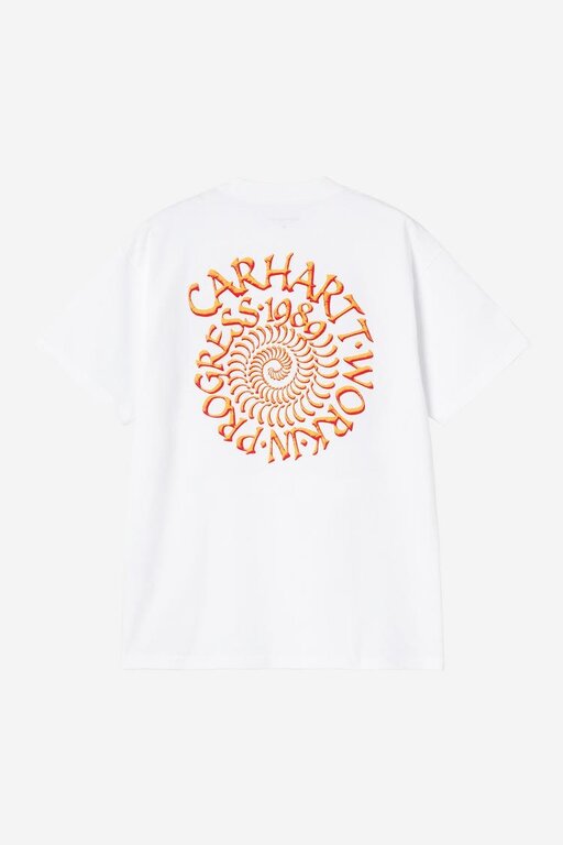 Carhartt WIP Carhartt WIP S/S Spirals T-Shirt White