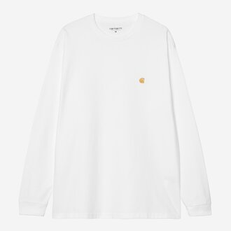 Carhartt WIP L/S Chase T-Shirt White