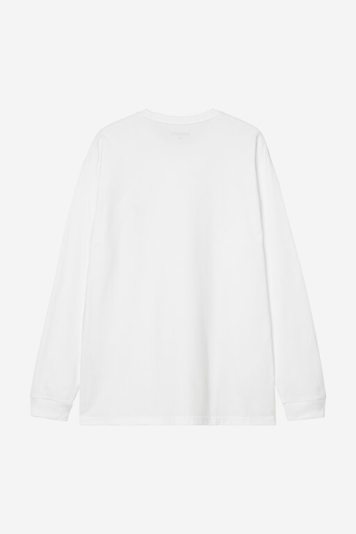 Carhartt WIP Carhartt WIP L/S Chase T-Shirt White