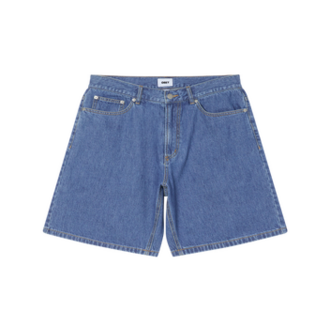 OBEY Emerson Denim Short Salty Blue Stone Wash