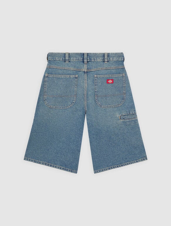 Dickies Dickies 958 13 Inch Short Jeans Khaki Tinted Blue