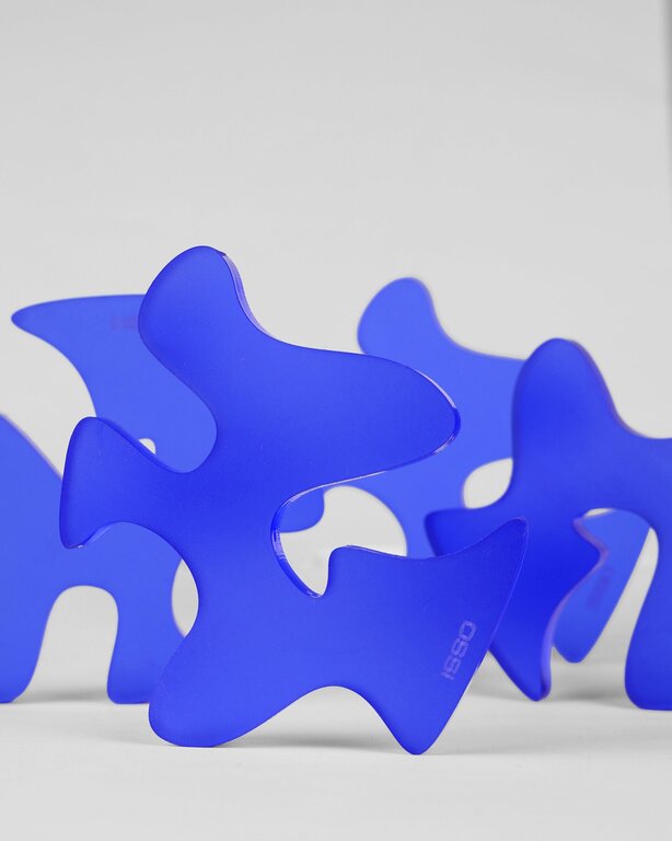 OSSI OSSI Coaster Solid Set Luminous Blue