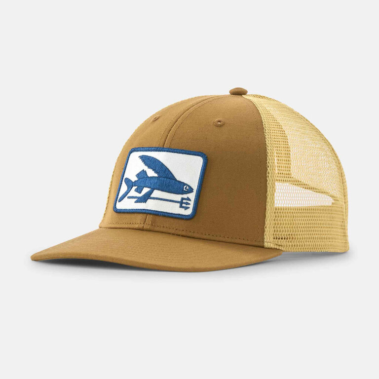 Patagonia Patagonia Flying Fish LoPro Trucker Hat Bobcat Brown