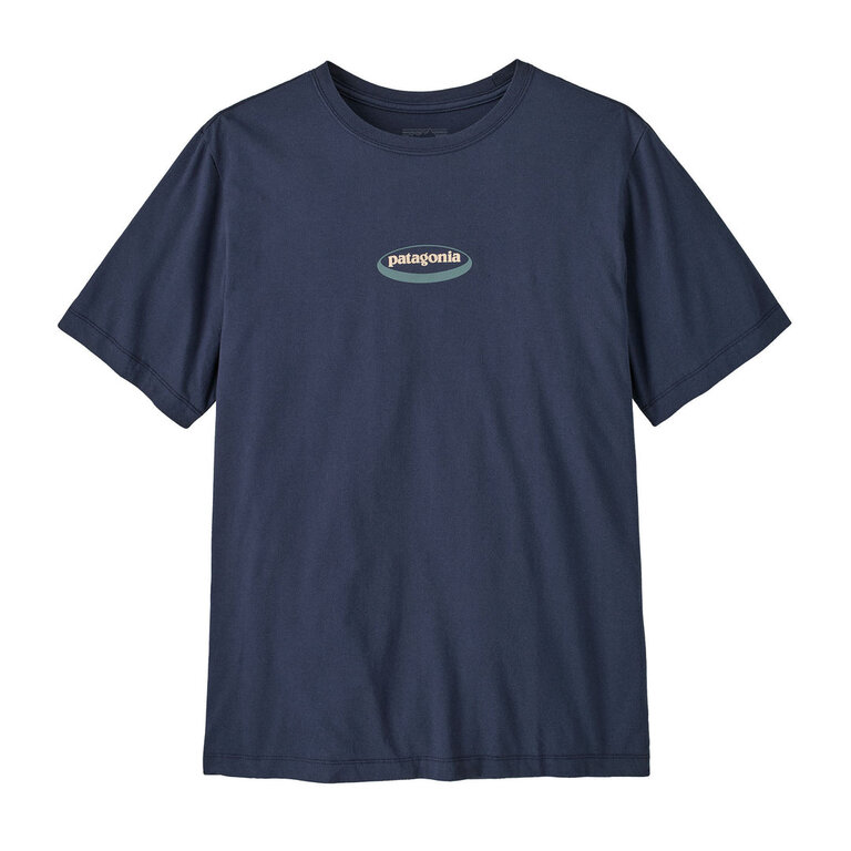 Patagonia Patagonia M’s ‘95 Oval Logo T-Shirt New Navy