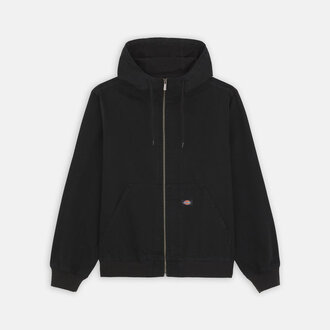 Dickies Unlined Canvas Hooded Bomber Black