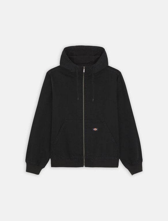 Dickies Unlined Canvas Hooded Bomber Black