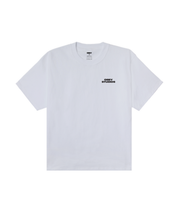 OBEY obey Sky Face tee white