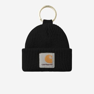 Carhartt WIP Mini watch Hat Keychain Black