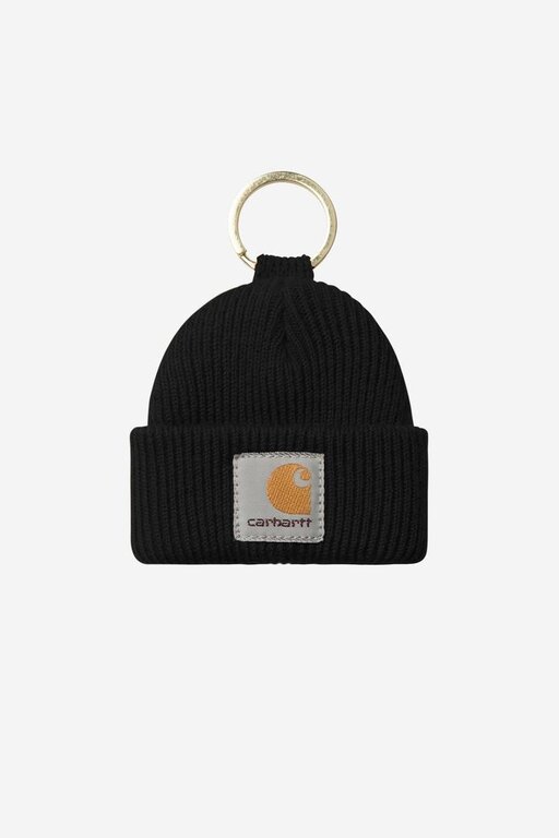 Carhartt WIP Carhartt WIP Mini watch Hat Keychain Black
