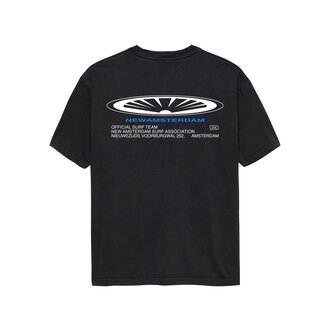 New Amsterdam Surf Association Shaper Tee Black