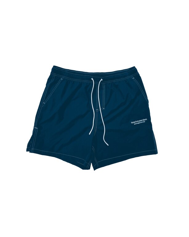 New Amsterdam Surf Association New Amsterdam Surf Association Contrast Swimshort Blue