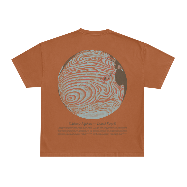 Latitud Fuego Latitud Fuego Currents Mid T-Shirt Roasted Orange