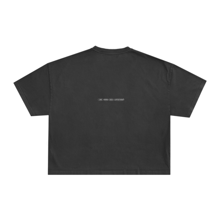 Latitud Fuego Latitud Fuego Eruption Crop T-Shirt Antracita