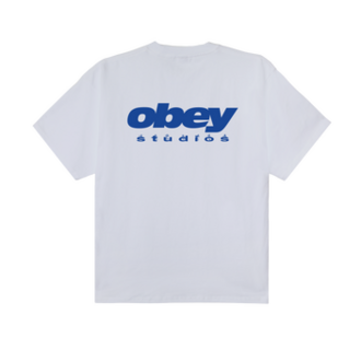 OBEY Get Up T-Shirt White