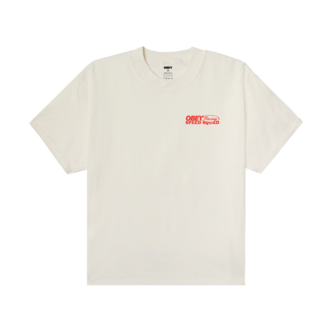 OBEY Speed Squad T-Shirt Vintage White