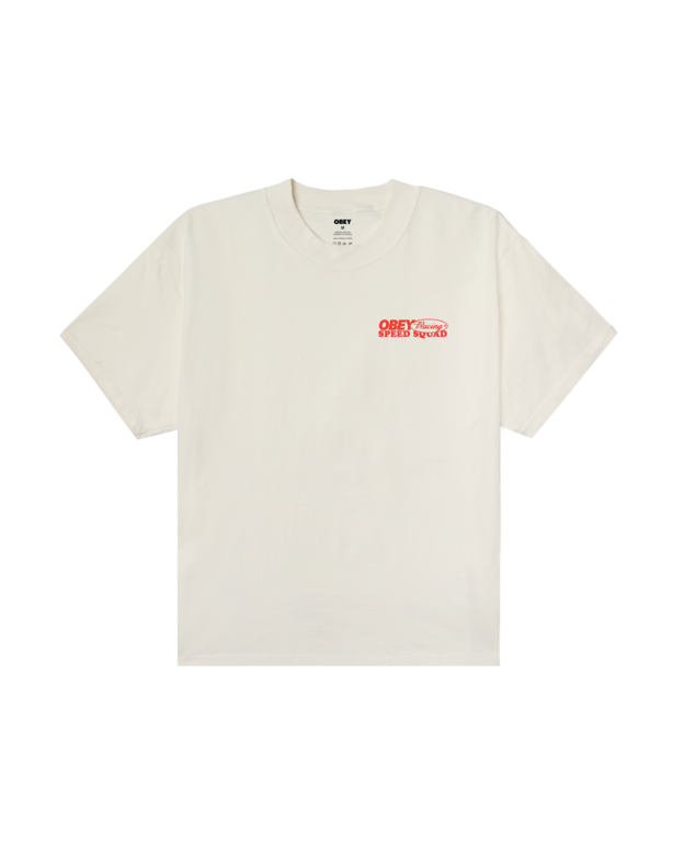 OBEY OBEY Speed Squad T-Shirt Vintage White