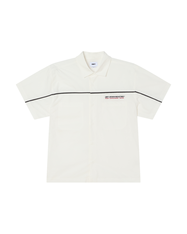 OBEY OBEY Camber Woven White