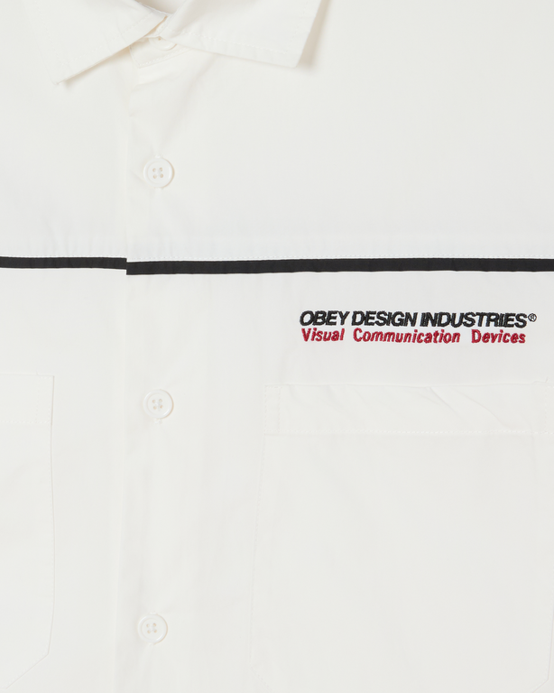 OBEY OBEY Camber Woven White