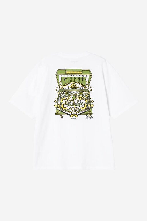 Carhartt WIP Carhartt WIP S/S Pinball T-Shirt White