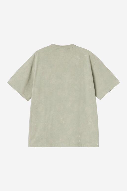 Carhartt WIP S/S Painter T-Shirt Shady Green Destroy Wash Splatter