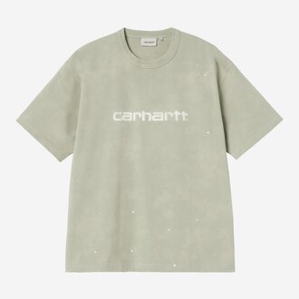 Carhartt WIP S/S Painter T-Shirt Shady Green Destroy Wash Splatter