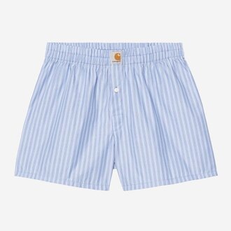 Carhartt WIP Woven Boxer Keene Stripe Curacao