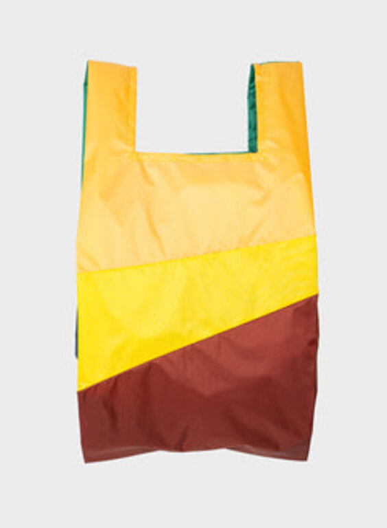Susan Bijl Susan Bijl The New Shopping Bag Multi TV Yellow Large
